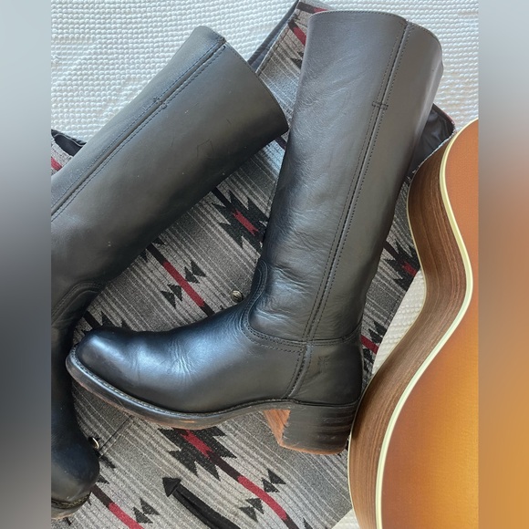 Frye Other - FRYE | Black Campus Boots 14L